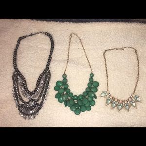 Statement necklaces